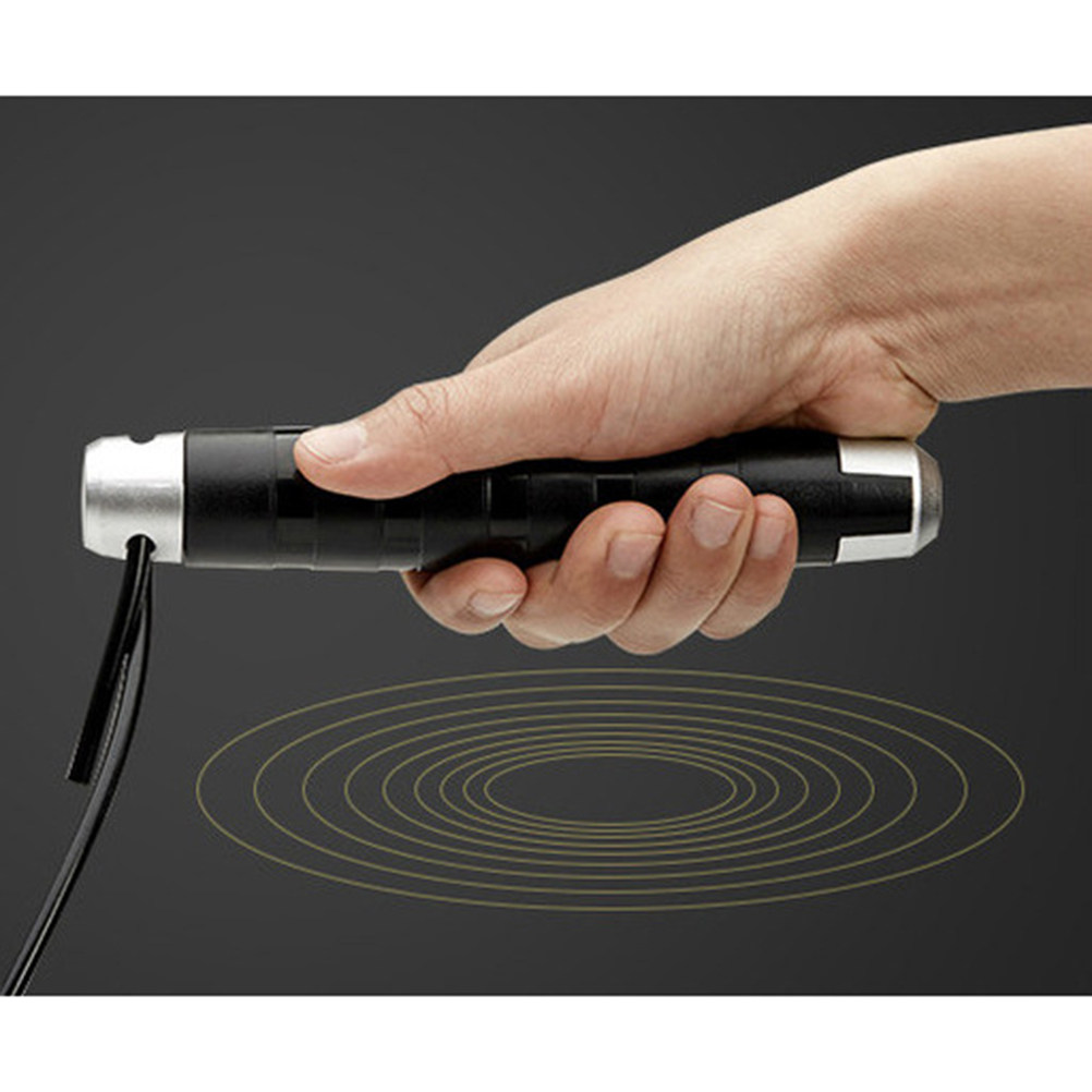 Black Steel Cable Jump Rope Be - Jump Rope Speed Bearing review and price