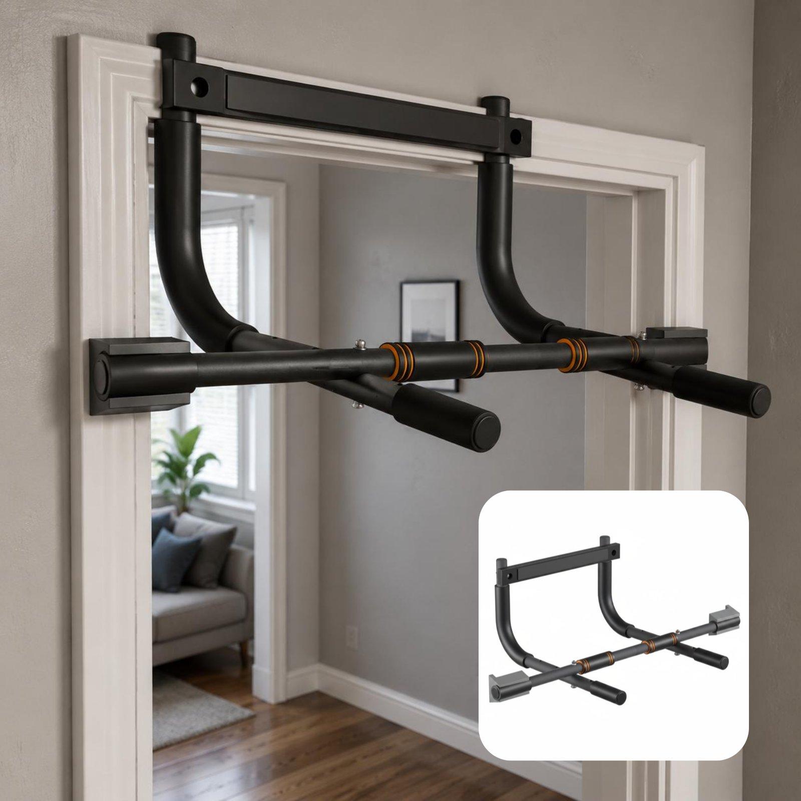 Doorway Pull up Bar No Exercis - Pull Up Bar Grip review and price