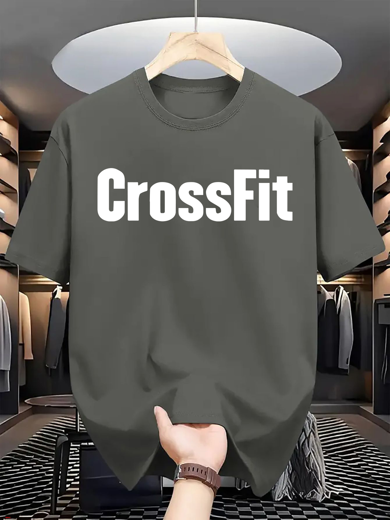 Men's Summer 100% Cotton Casua - Crossfit Mayhem review and price