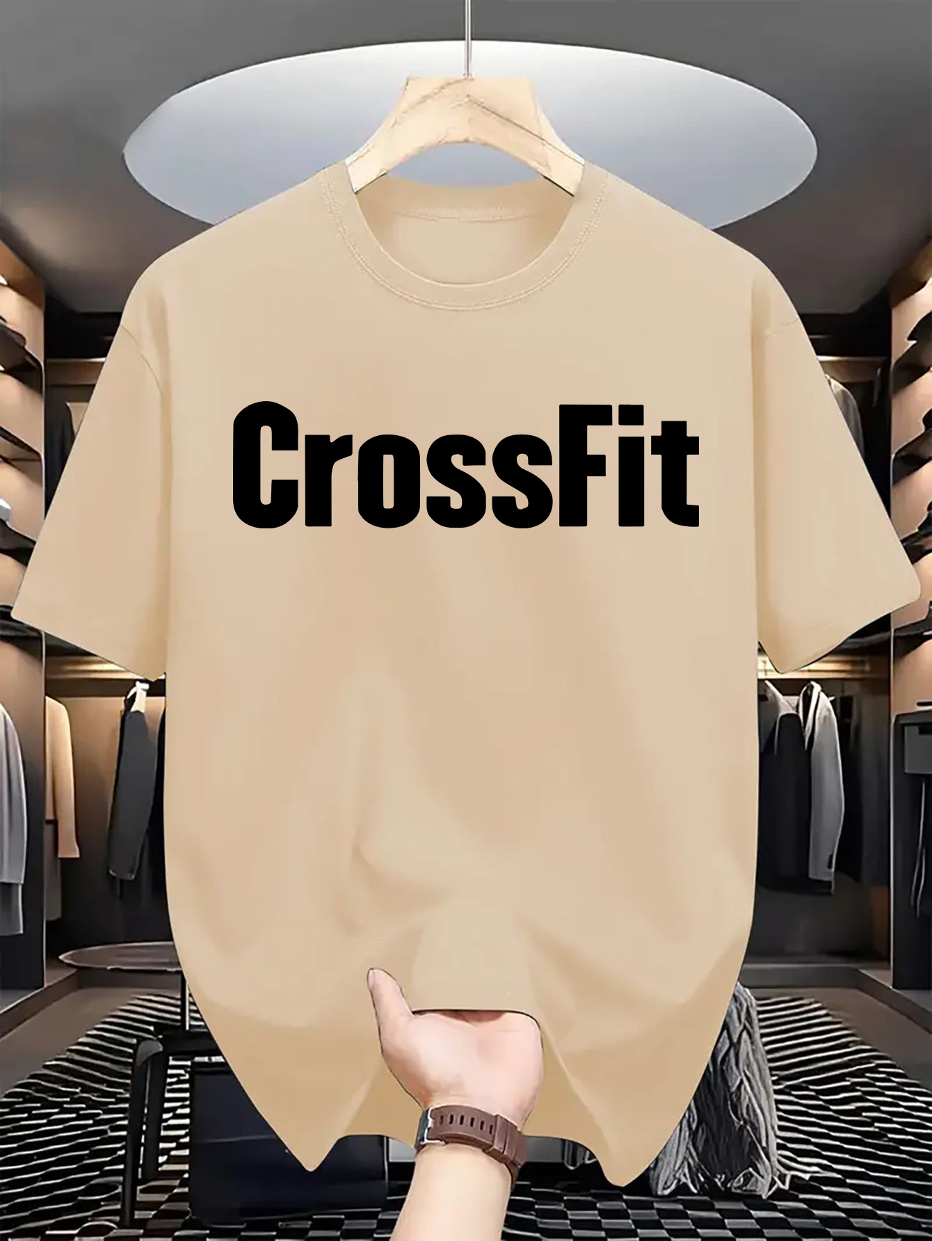 Men's Summer 100% Cotton Casua - Crossfit Mayhem review and price