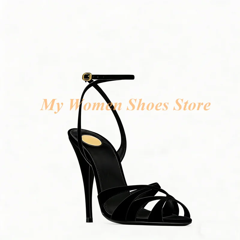 Cross Strap Open Toe Sandals A - Crossfit Outfit review and price