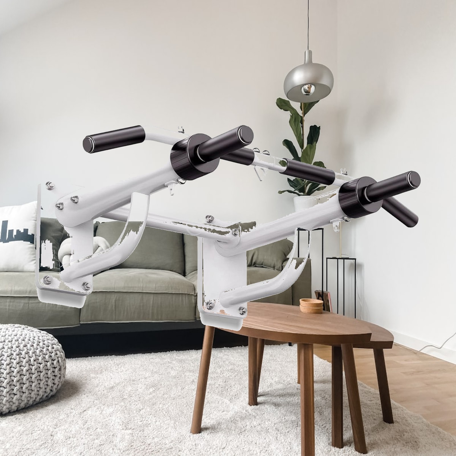 Wall-Mounted Pull-up Bar Long- - Pull Up Bar Grip review and price