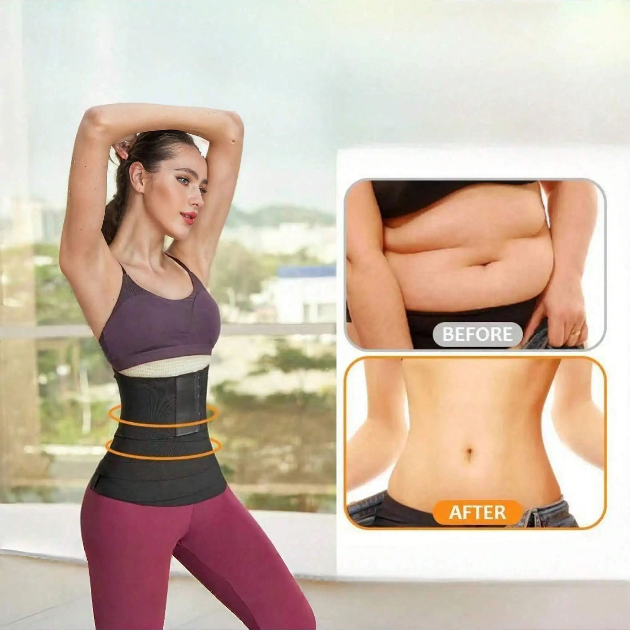 Women Waist Bandage Wrap Trimm - Pull Up Assist Band review and price