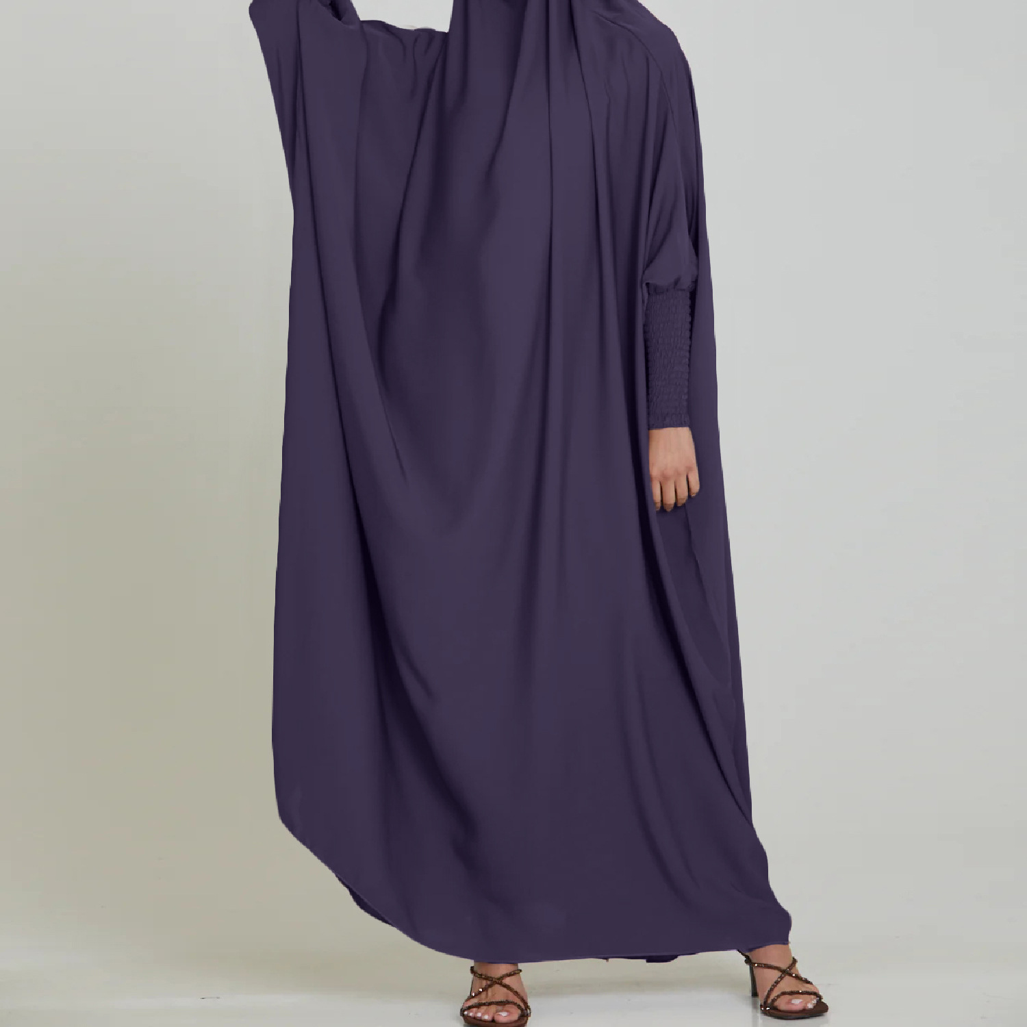 Solid Color Robe Dress Long Dr - Crossfit Indonesia review and price