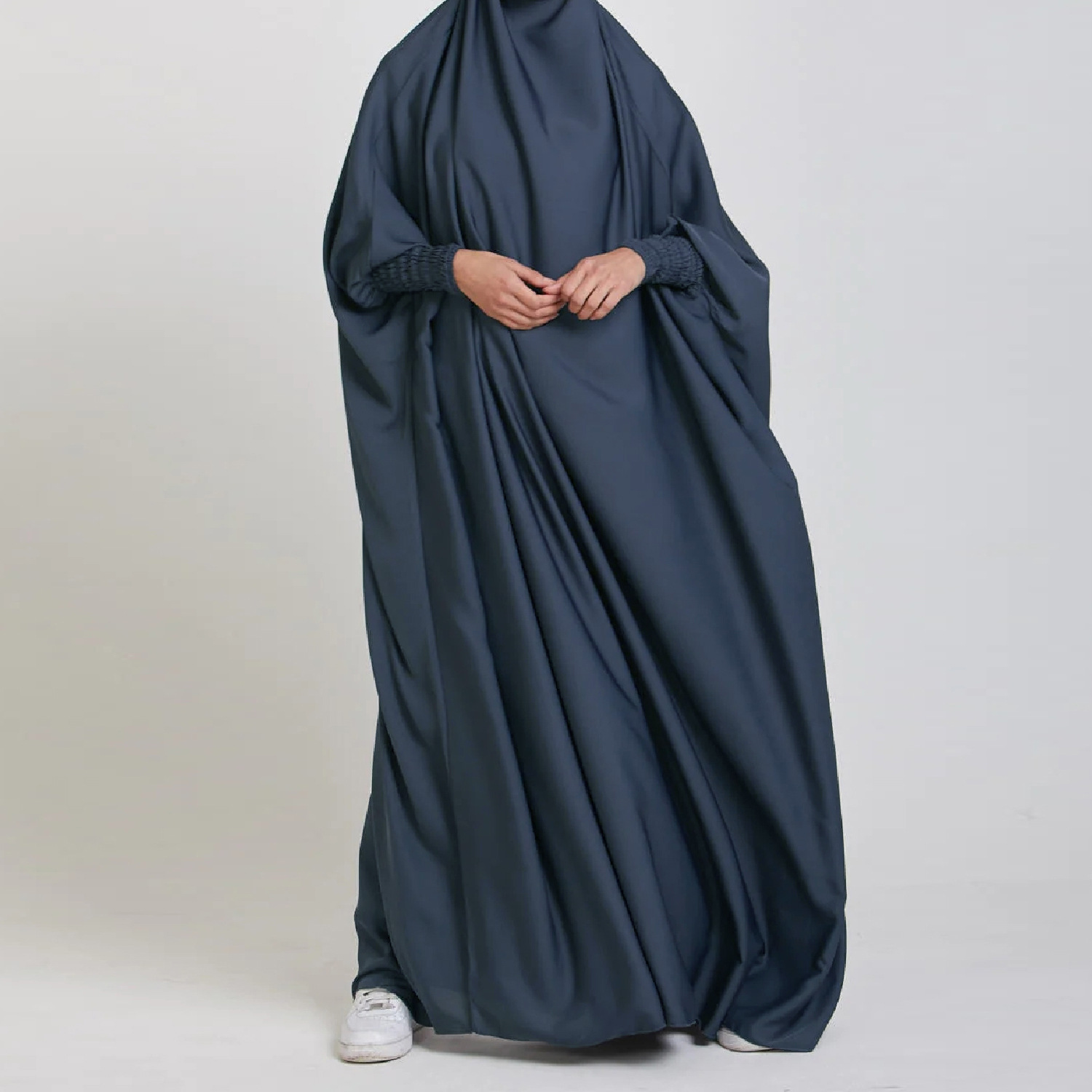 Solid Color Robe Dress Long Dr - Crossfit Indonesia review and price