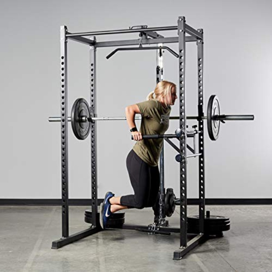 Home gym squat cage for streng - Pull Up Bar Grip review and price